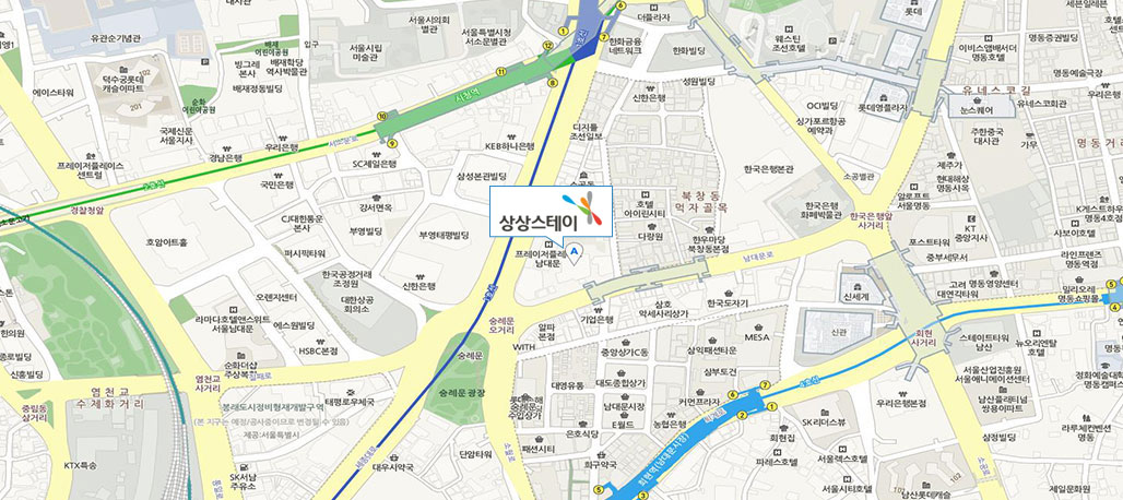 본사위치 네이버맵 